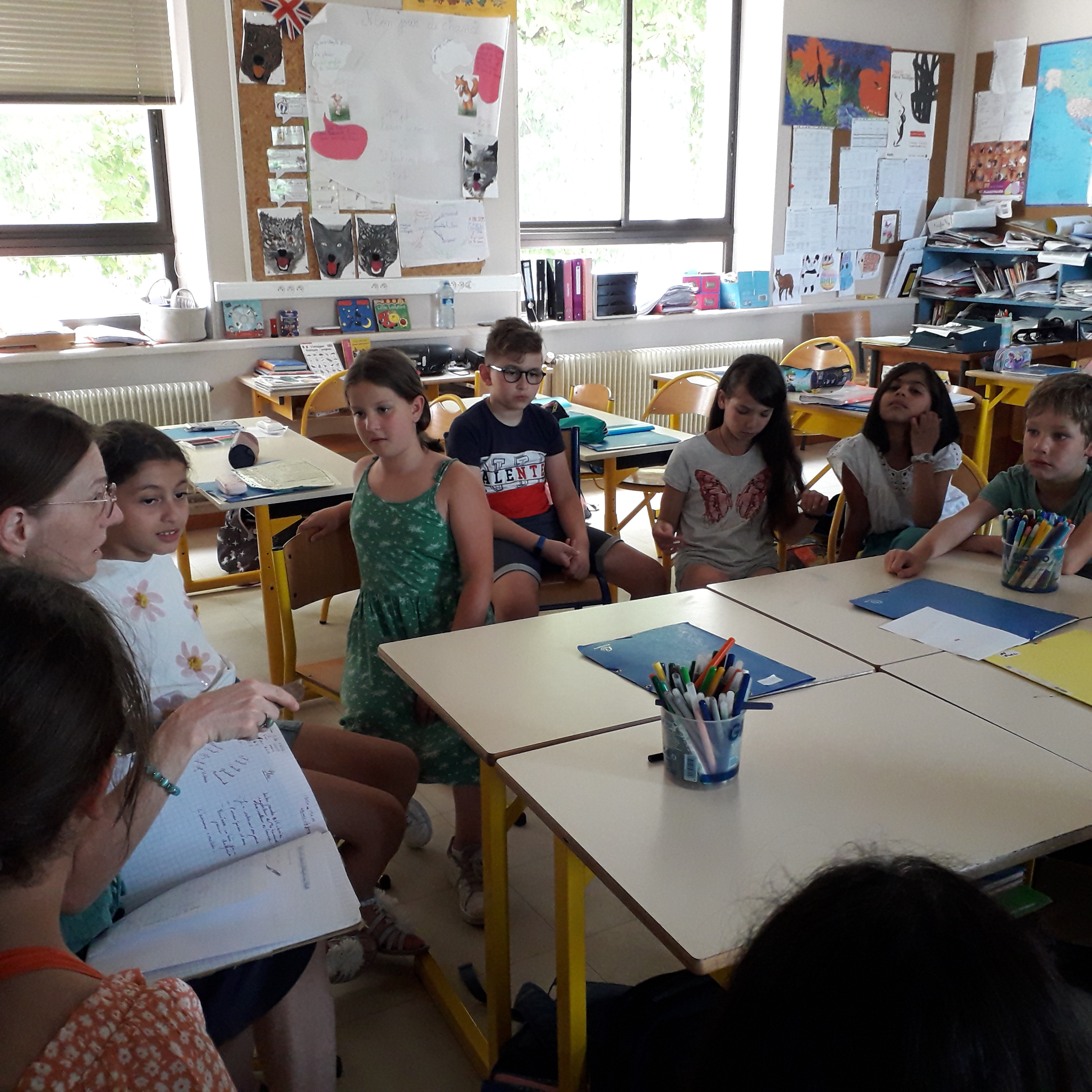 Atelier visée philosophique Ecole Flaugergues juin 2022